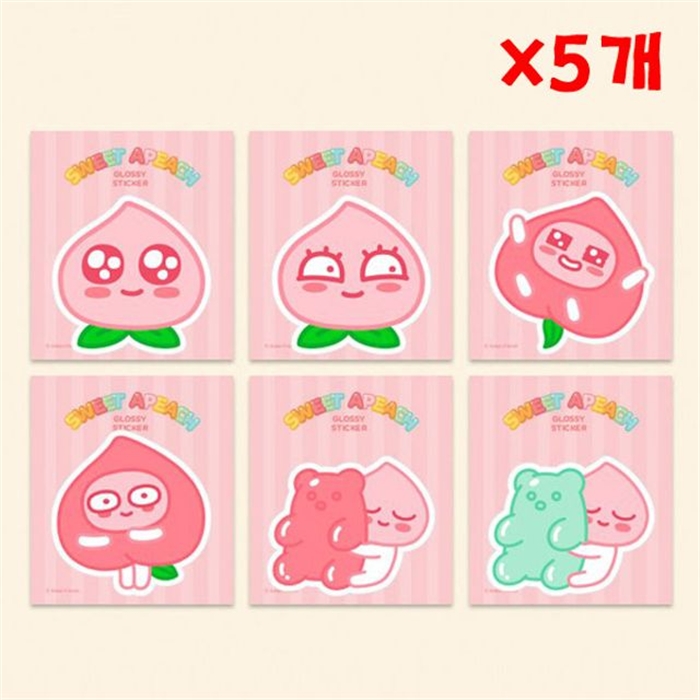                 카카오 프렌즈 스윗 어피치 글로시 패치 X 5개 랜덤 카카오 프렌즈 스윗 어피치 글로시 패치 X 5개 랜덤