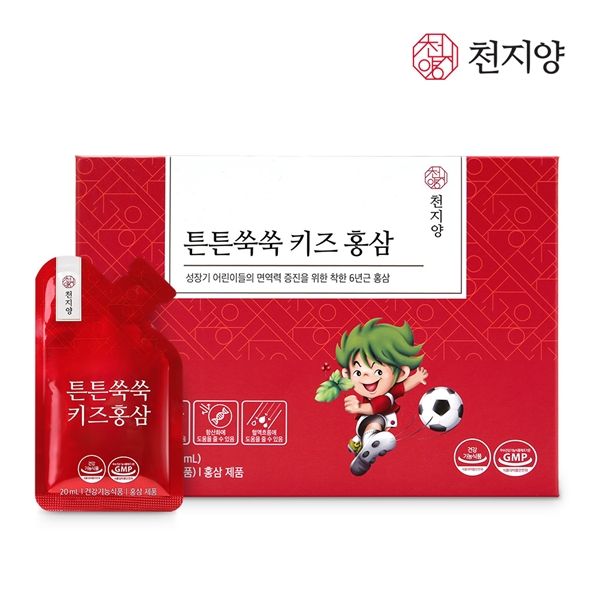                 면역엔 천지양 튼튼쑥쑥 키즈홍삼  20mlx30포 면역엔 천지양 튼튼쑥쑥 키즈홍삼  20mlx30포